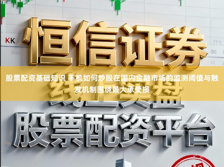 股票配资基础知识 手机如何炒股在国内金融市场的监测阈值与触发机制围绕最大承受损