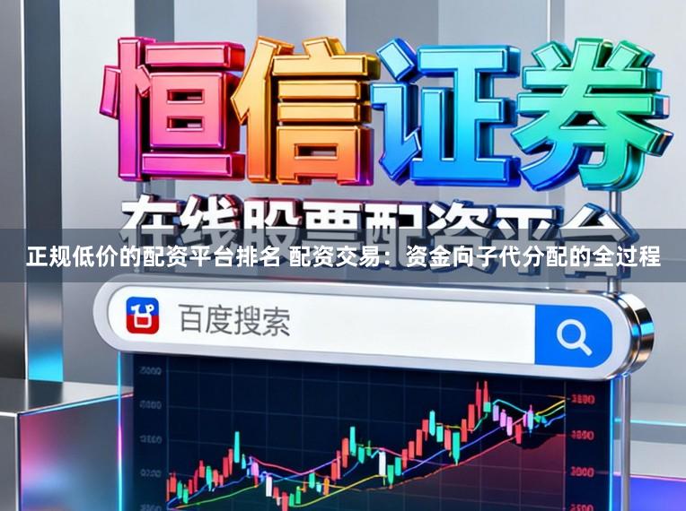 正规低价的配资平台排名 配资交易：资金向子代分配的全过程