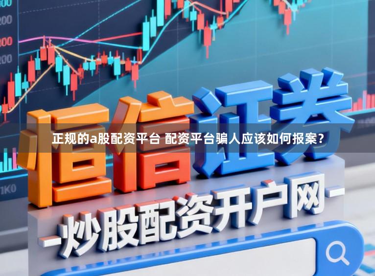 正规的a股配资平台 配资平台骗人应该如何报案？